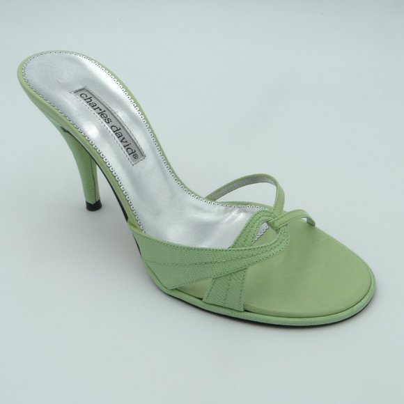 Charles David Shoes - Charles David Green Leather